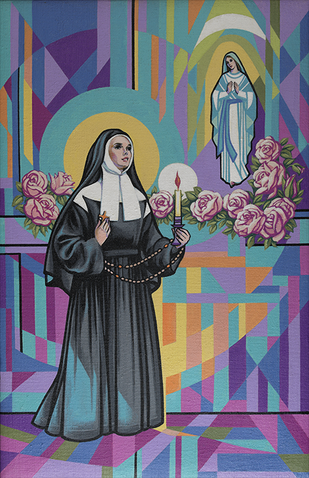 SAINT BERNADETTE OF NEVERS, FRANCE